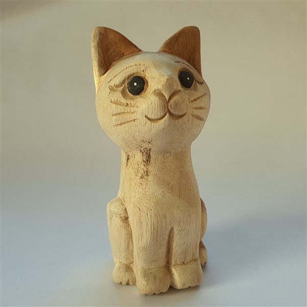 Katze, stehend, h15cm 