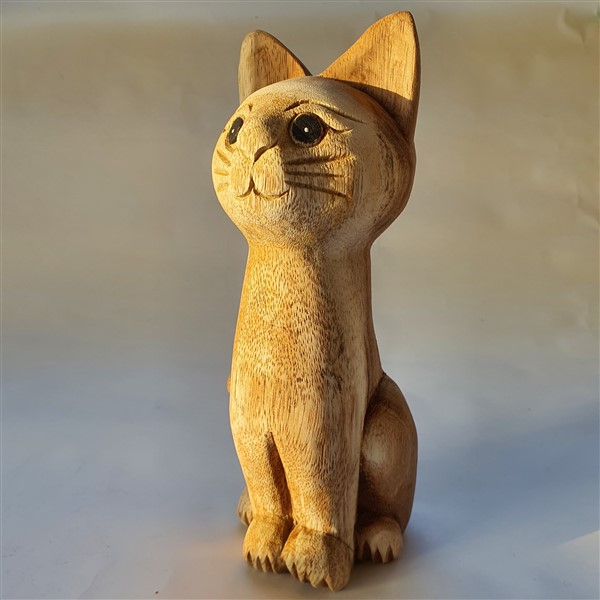 Katze, stehend, h20cm  