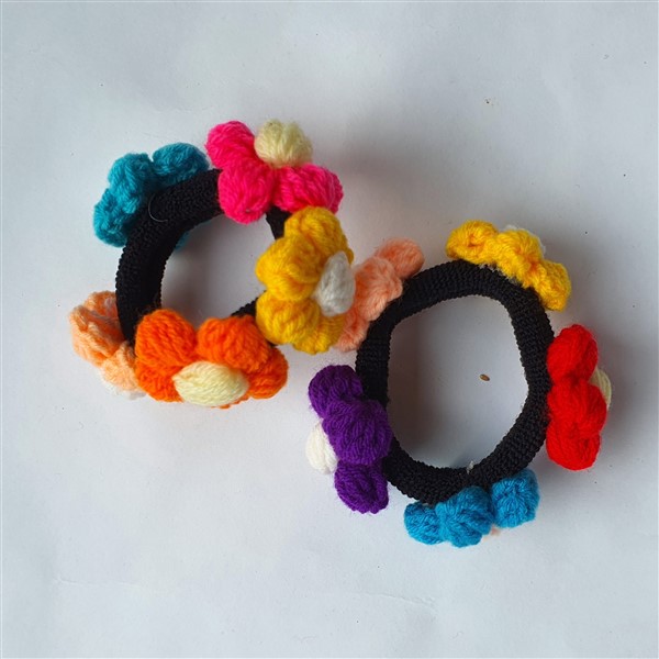  Armband oder Haarband, Blumen