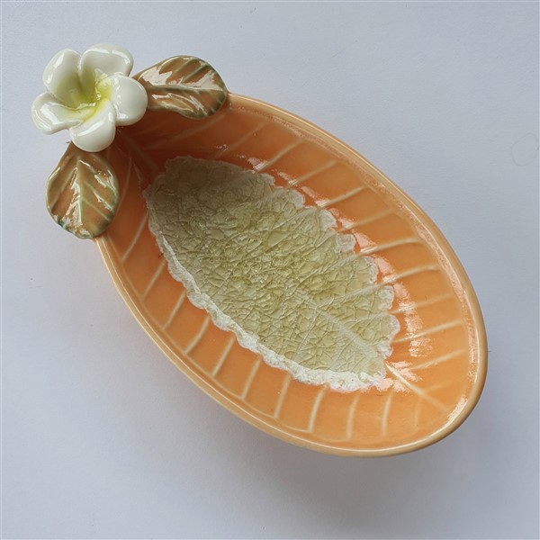 Keramikschale, ocker