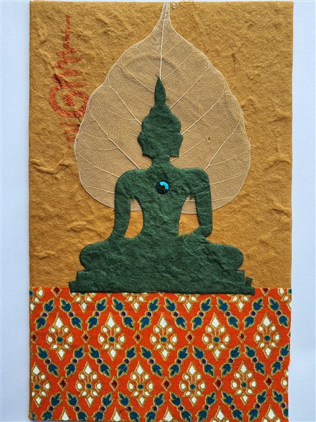 Grußkarte, "Buddha"