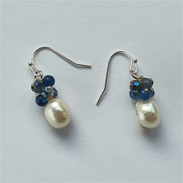 Ohrringe, Zuchtperlen 