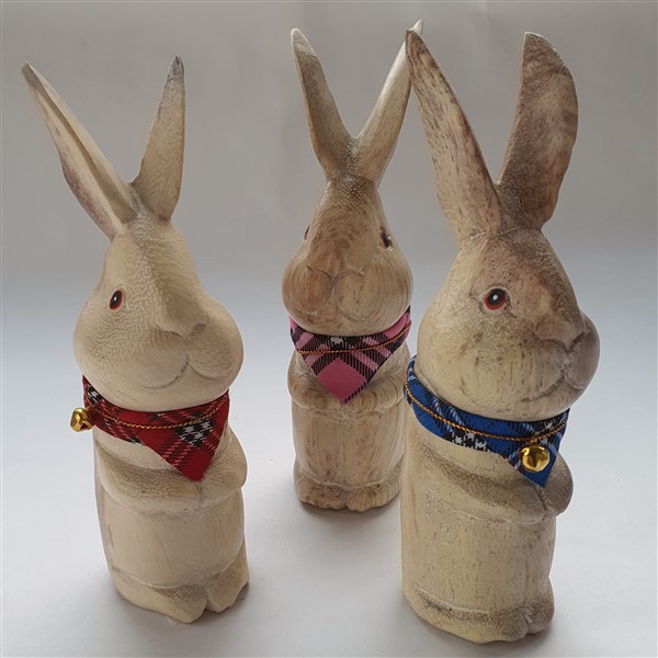 Hase, stehend, h17cm   