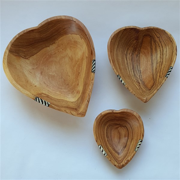 Herzschalen, 3er Set
