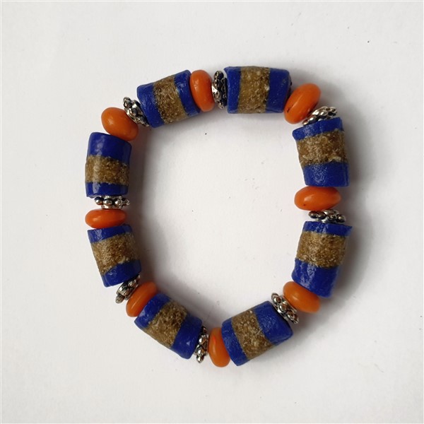 Armband, "Kamba-blau"  