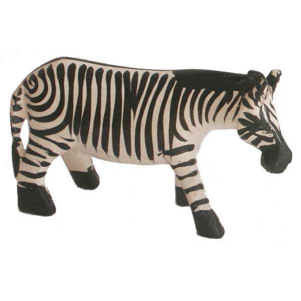 Zebra aus Holz