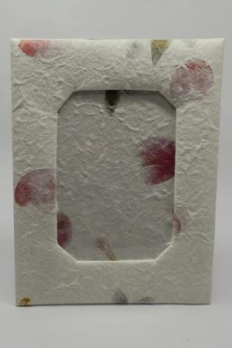 Fotorahmen, "Blütenpapier"